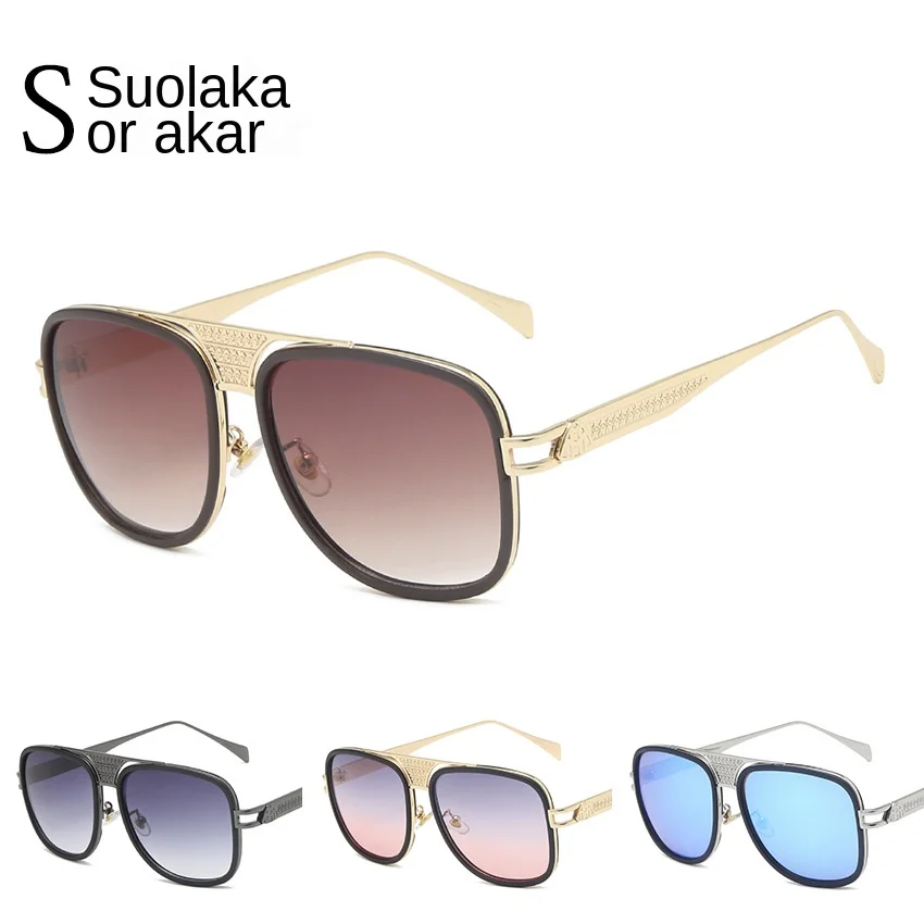 The New Semi-Double Iron Man with Box-Type cu jiao Fashion Sun Glasses Outdoor UV Sunglasses 8193
The New Semi-Double Iron Man with Box-Type cu jiao Fashion Sun Glasses Outdoor UV Sunglasses 8193