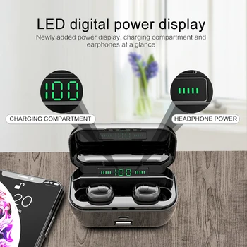 Dropshipping G6s TWS Bluetooth Earphones 5.0 Waterproof Headset With Mic Handsfree Wireless Headphones Sports Bass Earbuds
Dropshipping G6s TWS Bluetooth Earphones 5.0 Waterproof Headset With Mic Handsfree Wireless Headphones Sports Bass Earbuds