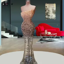 Floria Prestigious Dubai Couture Pearls Evening Dresses Arabic Bling Long Prom Gowns Beaded Wedding Party Dress 2022 Vestidos
Floria Prestigious Dubai Couture Pearls Evening Dresses Arabic Bling Long Prom Gowns Beaded Wedding Party Dress 2022 Vestidos