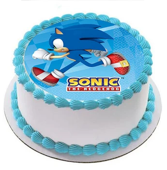 Sonic The Hedgehog Cake Topper Edible Wafer Paper Baby Boy Birthday Party Supply Cake Decorating Tools
Sonic The Hedgehog Cake Topper Edible Wafer Paper Baby Boy Birthday Party Supply Cake Decorating Tools