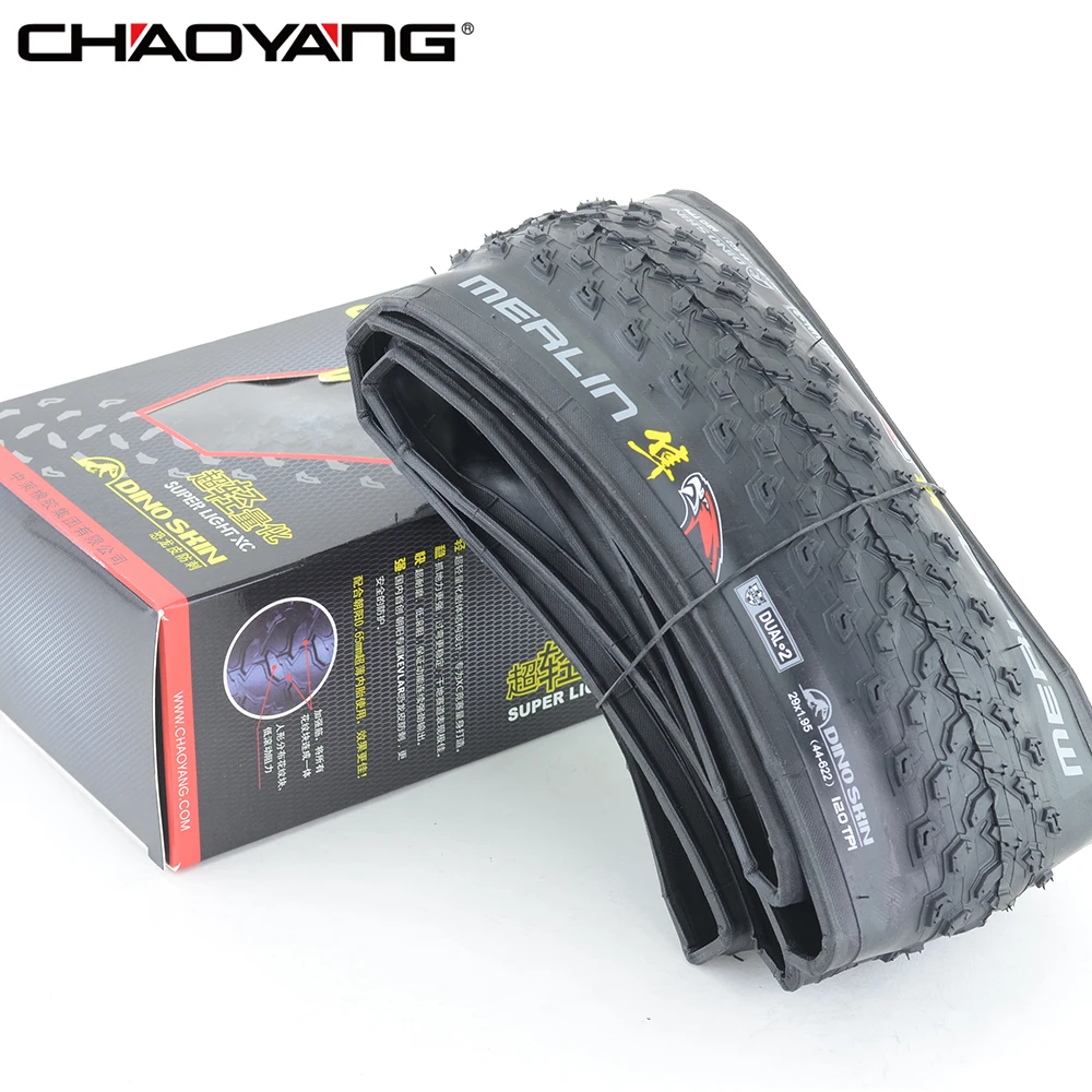 CHAOYANG XC299 26/27.5/29x1.95 Super Light Foldable MTB Bike Tire 120TPI Kevlar Stab-Resistant Layer Bicycle Parts
CHAOYANG XC299 26/27.5/29x1.95 Super Light Foldable MTB Bike Tire 120TPI Kevlar Stab-Resistant Layer Bicycle Parts