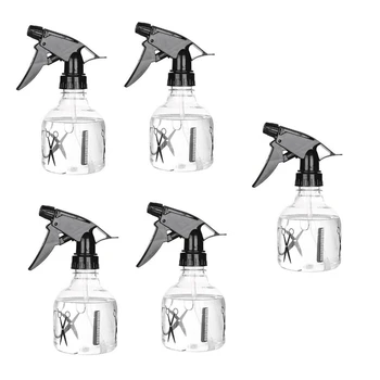 250Ml Empty Refillable Potable Plastic Hairdressing Mist Sprayer, Water Spray Bottles, Watering Pot Can Sprinklers, 5 Pack 
250Ml Empty Refillable Potable Plastic Hairdressing Mist Sprayer, Water Spray Bottles, Watering Pot Can Sprinklers, 5 Pack