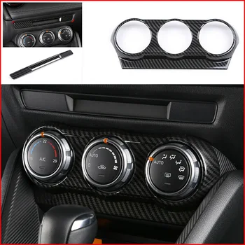 Carbon Fiber Interior Air Condition Panel Cover Center Console Liquid Crystal Sn Trim for Mazda CX-3 CX3 2017-2018
Carbon Fiber Interior Air Condition Panel Cover Center Console Liquid Crystal Sn Trim for Mazda CX-3 CX3 2017-2018