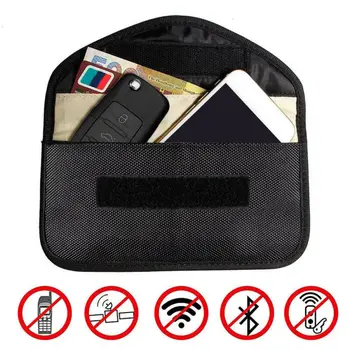 Men Coin Purse Wallet Phone Bag Car Key Signal Blocker Bag Keyless Fob RFID Blocking Pouch Case Bag Anti hacking Pocket /BY
Men Coin Purse Wallet Phone Bag Car Key Signal Blocker Bag Keyless Fob RFID Blocking Pouch Case Bag Anti hacking Pocket /BY