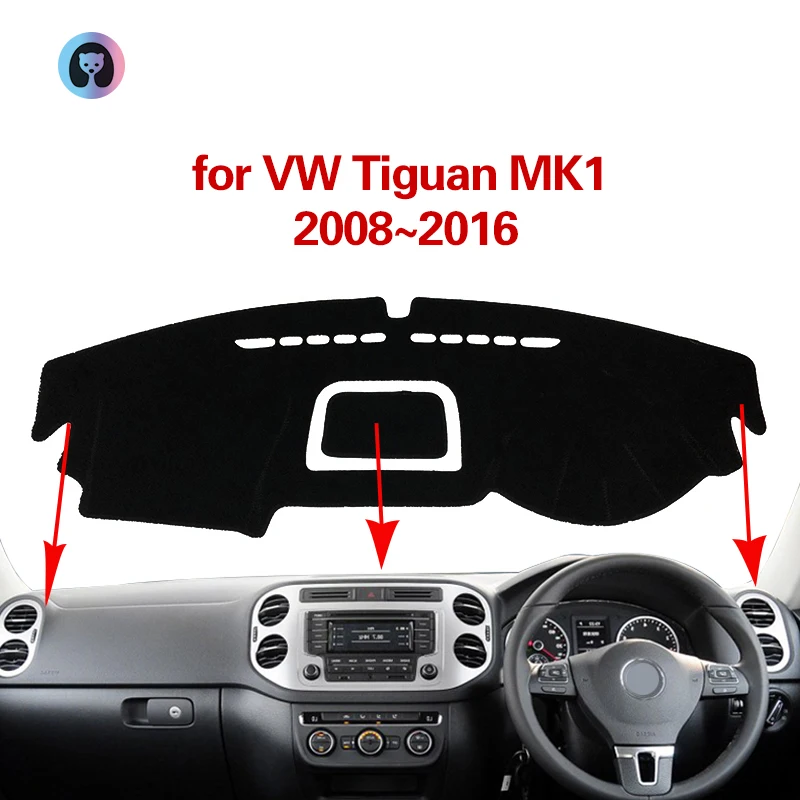 for Volkswagen VW Tiguan MK1 Anti-Slip Mat Dashboard Cover Pad Flannel Sunshade Dashmat Carpet Car Accessories 2008-2016 2009
for Volkswagen VW Tiguan MK1 Anti-Slip Mat Dashboard Cover Pad Flannel Sunshade Dashmat Carpet Car Accessories 2008-2016 2009