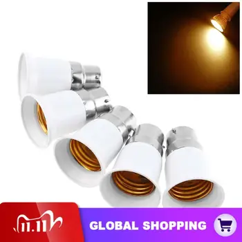 5pcs/lot B22 to E27 LED Bulb Base Adapter Universal Light Converter Lamp Socket Holder
5pcs/lot B22 to E27 LED Bulb Base Adapter Universal Light Converter Lamp Socket Holder