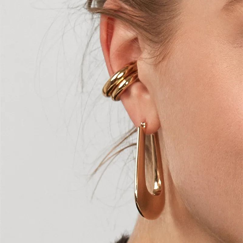 wing yuk tak Gold Color Punk Clip On Earrings Fashion Jewelry Lovers Earrings Party Gift
wing yuk tak Gold Color Punk Clip On Earrings Fashion Jewelry Lovers Earrings Party Gift