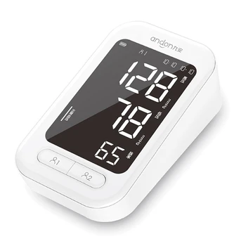 Andon Sphygmomanometer Intelligent LCD Digital Arm Blood Pressure Monitor Heart Rate Pulsometer Rechargeable
Andon Sphygmomanometer Intelligent LCD Digital Arm Blood Pressure Monitor Heart Rate Pulsometer Rechargeable