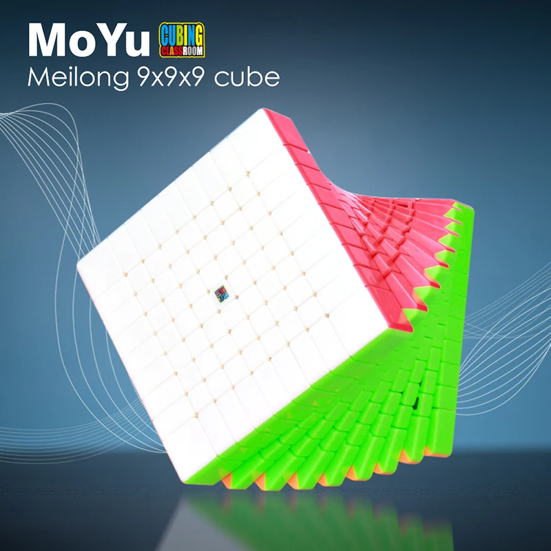 

MoYu Meilong 9x9x9 Magic Speed Cube Cubing Classroom MF9 Cubes Stickerless Professional Puzzle Cubo Magico 9x9 Educational Toys