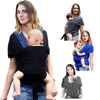 EGMAO Comfortable Fashion Infant Sling Soft Natural Wrap Baby Carrier Backpack 0-3 Yrs Breathable Cotton Hipseat Nursing Cover 
EGMAO Comfortable Fashion Infant Sling Soft Natural Wrap Baby Carrier Backpack 0-3 Yrs Breathable Cotton Hipseat Nursing Cover