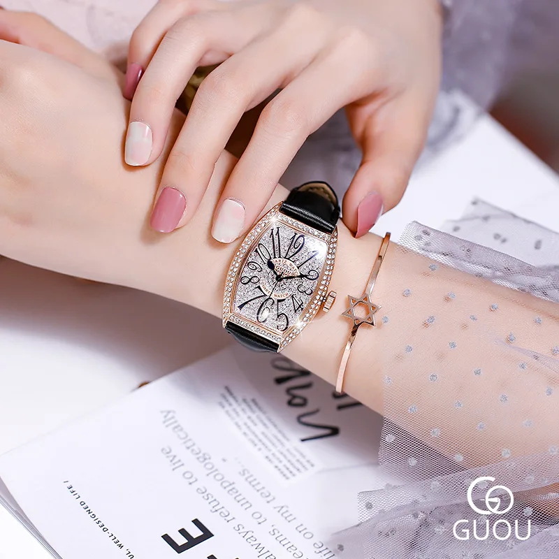 2019 New Style with Numbers Watch Network Red Celebrity Style Elegant Man-made Diamond Women's Leather Belt Large Dial Square Wa
2019 New Style with Numbers Watch Network Red Celebrity Style Elegant Man-made Diamond Women's Leather Belt Large Dial Square Wa