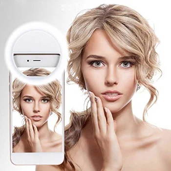 Mini Ring Light Phone Mounted USB Rechargeable with 36 LEDs 3000K-5000K Dimmable Selfie Enhancing Fill Light for Phones iPad
Mini Ring Light Phone Mounted USB Rechargeable with 36 LEDs 3000K-5000K Dimmable Selfie Enhancing Fill Light for Phones iPad