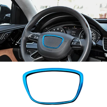 Blue 3D Steering Cover Steering Wheel Ring Sticker For Audi A6L A4L A3 A8 Q3 Q5 Q7 Car Interior Sticker Auto Tuning Accessories
Blue 3D Steering Cover Steering Wheel Ring Sticker For Audi A6L A4L A3 A8 Q3 Q5 Q7 Car Interior Sticker Auto Tuning Accessories