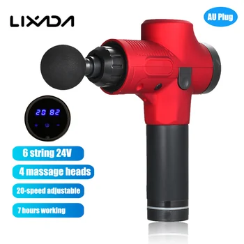 24V Electric Muscle Massager Percussive Vibrating Powerful Massage Handheld Deep Tissue Muscle Massager for Neck Back Shoulders
24V Electric Muscle Massager Percussive Vibrating Powerful Massage Handheld Deep Tissue Muscle Massager for Neck Back Shoulders
