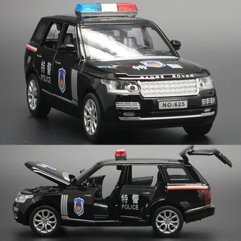 1:32 high simulation Range Rover SUV police car children's off-road vehicle model toy alloy light music pull back car for gifts
1:32 high simulation Range Rover SUV police car children's off-road vehicle model toy alloy light music pull back car for gifts