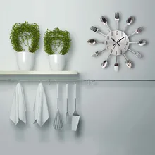 Cutlery Design Kitchen Wall Clock Creative Metal Fork Spoon Clocks For Home Living Room Decoration Wall Decor kitchen clock
Cutlery Design Kitchen Wall Clock Creative Metal Fork Spoon Clocks For Home Living Room Decoration Wall Decor kitchen clock