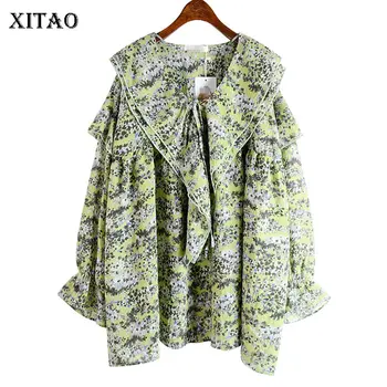 XITAO Small Fresh Loose Plus Size Print Casual V Neck Temperament Flare Sleeve 2020 Spring Summer New Korean Women Shirt DMY4609
XITAO Small Fresh Loose Plus Size Print Casual V Neck Temperament Flare Sleeve 2020 Spring Summer New Korean Women Shirt DMY4609