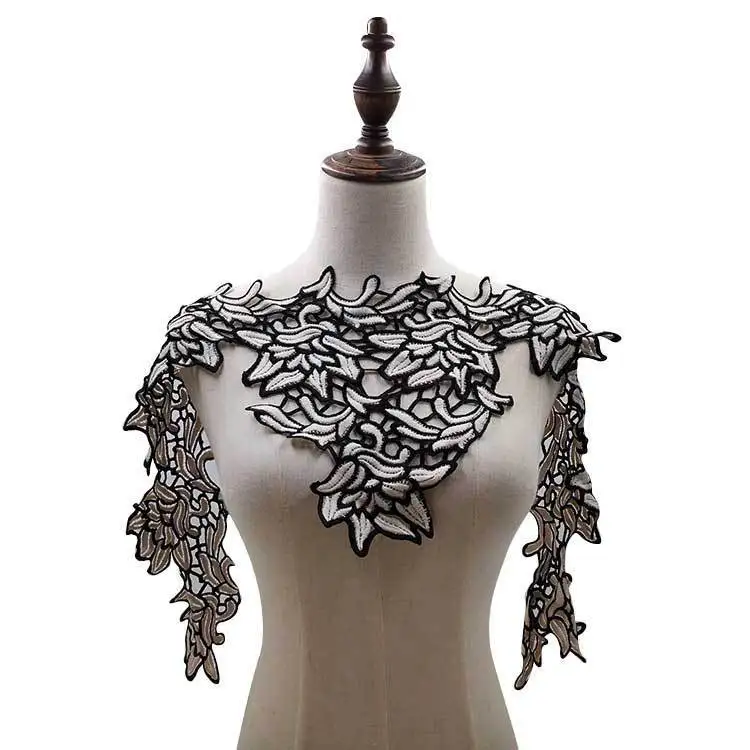 1PCS Beautiful Venise Lace Applique Patches Hollow Embroidery 3D Flowers Dress Collar Trim Lace Fabric Motif DIY Sewing Guipure
1PCS Beautiful Venise Lace Applique Patches Hollow Embroidery 3D Flowers Dress Collar Trim Lace Fabric Motif DIY Sewing Guipure