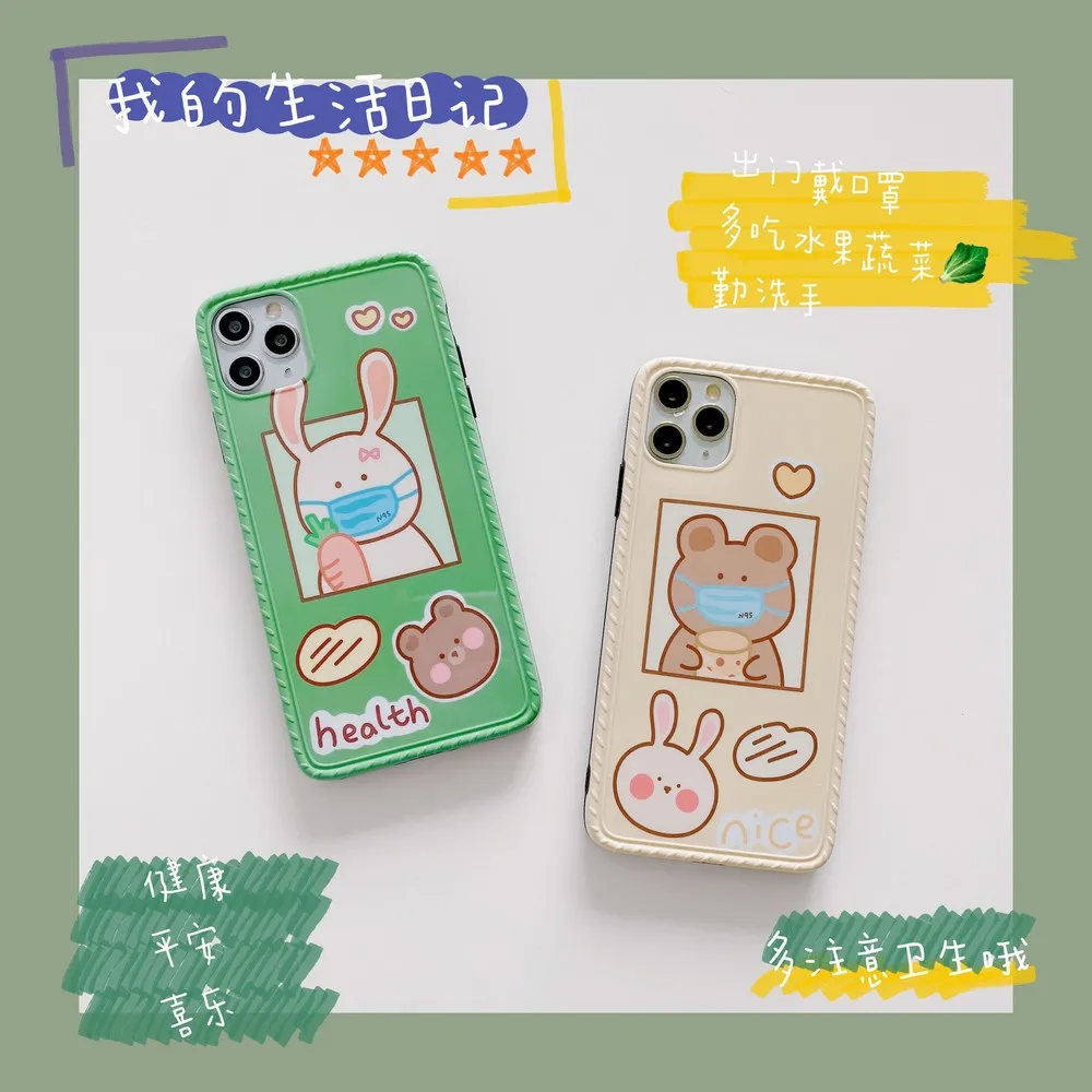 Couple style mask bear bear frame waterproof and anti-fall soft shell case For iPhone 11 Pro Max XR XS Max XS 7 8 plus for women
Couple style mask bear bear frame waterproof and anti-fall soft shell case For iPhone 11 Pro Max XR XS Max XS 7 8 plus for women