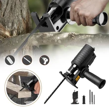 Reciprocating Saw Adapter Electric Drill Modified Attachment Electric Saw Power Tool Wood Cutter Machine Attachment w/ 3 Blades
Reciprocating Saw Adapter Electric Drill Modified Attachment Electric Saw Power Tool Wood Cutter Machine Attachment w/ 3 Blades