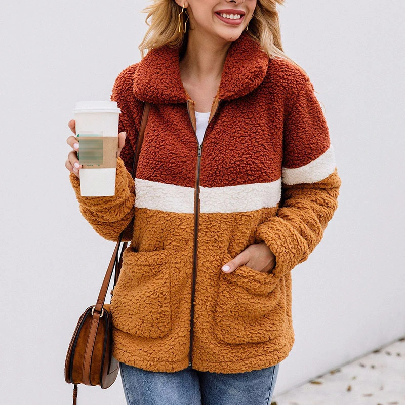 iMucci 2020 New Spring Turn-down Collar Women Jackets Loose Big Size Long Sleeve Patchworh Color Fashion Female Coat TM1258
iMucci 2020 New Spring Turn-down Collar Women Jackets Loose Big Size Long Sleeve Patchworh Color Fashion Female Coat TM1258