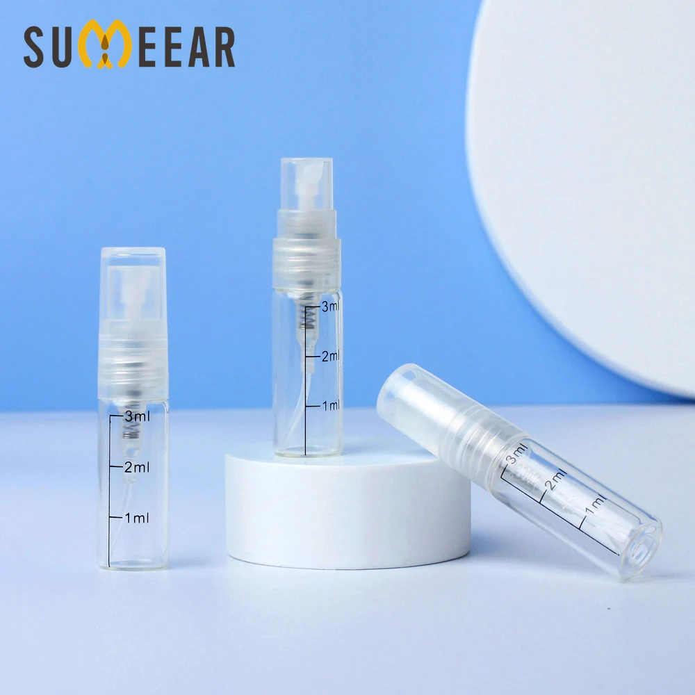 100 Pieces/Lot 3ml Empty Perfume Bottle Plastic Spray Atomizer Portable Travel Cosmetic Container Scale Bottles
100 Pieces/Lot 3ml Empty Perfume Bottle Plastic Spray Atomizer Portable Travel Cosmetic Container Scale Bottles