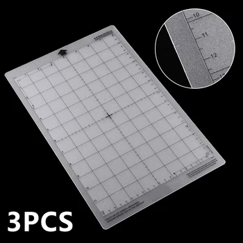 3pcs 8"x12" Replacement Cutting Mat Transparent Adhesive Mat Pad With Measuring Grid For Silhouette Cameo Plotter Machine
3pcs 8"x12" Replacement Cutting Mat Transparent Adhesive Mat Pad With Measuring Grid For Silhouette Cameo Plotter Machine