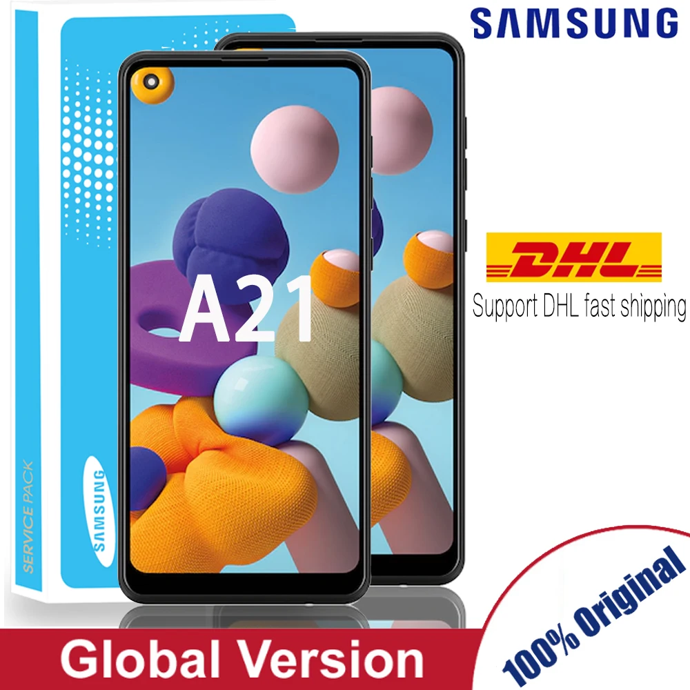 Original LCD For Samsung Galaxy A21 A215 LCD Display Touch Screen Digitizer LCD For Samsung A21 A215 Display Replacement
Original LCD For Samsung Galaxy A21 A215 LCD Display Touch Screen Digitizer LCD For Samsung A21 A215 Display Replacement