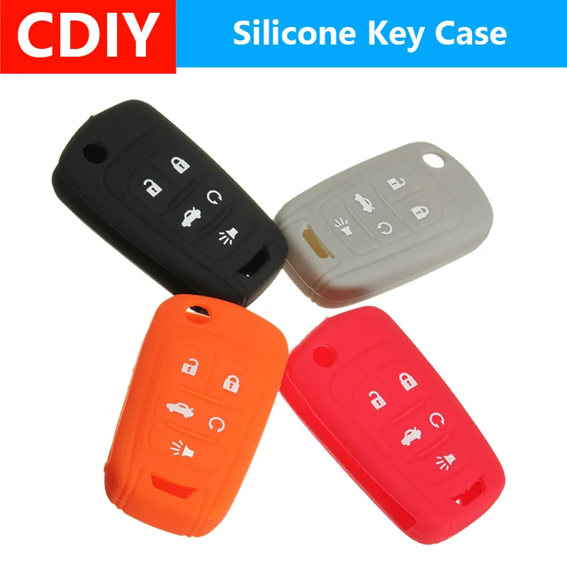 5 Buttons Silicone Car Remote Key Fob Shell Cover Case For Chevrolet for Cruze Camaro Equinox Impala Malibu Holder Protector
5 Buttons Silicone Car Remote Key Fob Shell Cover Case For Chevrolet for Cruze Camaro Equinox Impala Malibu Holder Protector