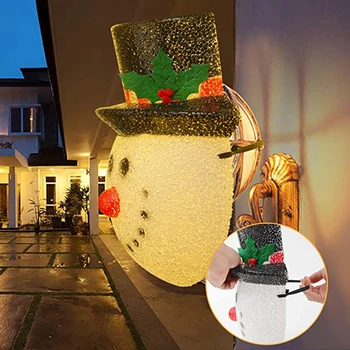 Christmas Decorations Snowman Porch Light Cover Outdoor Porch Light Decor Fits Standard Outdoor Lighting MDJ998
Christmas Decorations Snowman Porch Light Cover Outdoor Porch Light Decor Fits Standard Outdoor Lighting MDJ998