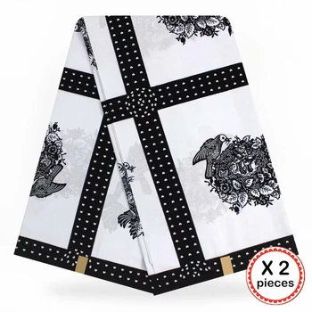 Ankara African Fabric 12 Yards Cotton Nigeria Style Sewing African Wax Print Fabric Ghana for Wedding Garment dress 91806
Ankara African Fabric 12 Yards Cotton Nigeria Style Sewing African Wax Print Fabric Ghana for Wedding Garment dress 91806