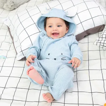 Baby Kids Spring/Autumn Rompers Hooded Cartoon Rabbit Jumpsuit Boys Girls Party 0-24M Clothes Infantil Baby Overalls Costume
Baby Kids Spring/Autumn Rompers Hooded Cartoon Rabbit Jumpsuit Boys Girls Party 0-24M Clothes Infantil Baby Overalls Costume