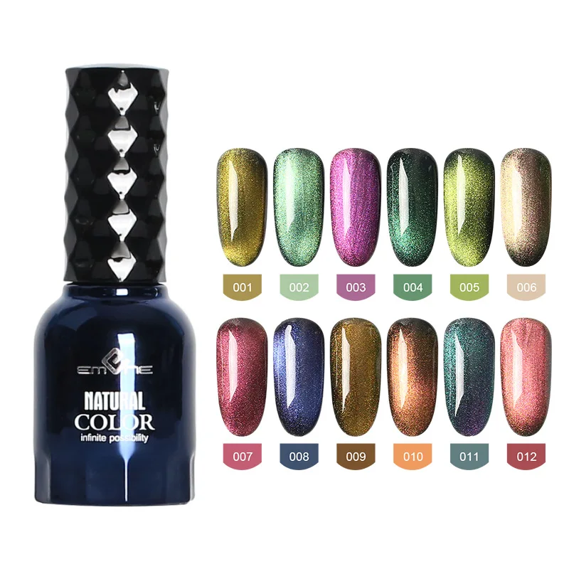 EMENE 15ML 9D Cat Eye Gel Nail Polish Magnetic Soak Off LED UV Gel Varnish Auroras Shiny Enemal Semi Permanente Gellak Nail Art
EMENE 15ML 9D Cat Eye Gel Nail Polish Magnetic Soak Off LED UV Gel Varnish Auroras Shiny Enemal Semi Permanente Gellak Nail Art