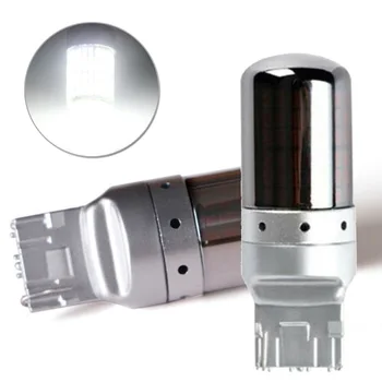2 Pcs DC 12V 21W Chrome Silver Shell White Canbus 7440 T20 W21W 144 SMD Canbus Error Free LED Bulbs Turn Signal Light Lamp
2 Pcs DC 12V 21W Chrome Silver Shell White Canbus 7440 T20 W21W 144 SMD Canbus Error Free LED Bulbs Turn Signal Light Lamp