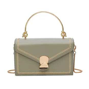2020 Mini Shoulder Messenger Bag with Metal Handle Embroidery PU Leather Crossbody Bags for Women Lady Travel Totes Women Bag
2020 Mini Shoulder Messenger Bag with Metal Handle Embroidery PU Leather Crossbody Bags for Women Lady Travel Totes Women Bag