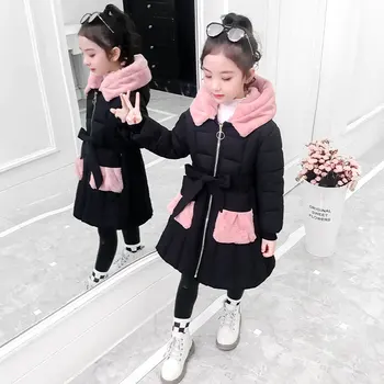 New Sale Girls Clothing 2 Colors Parkas For Girls Autumn Winter Coats Kids Clothes Hooded Windproof Warm Top Children Outwear
New Sale Girls Clothing 2 Colors Parkas For Girls Autumn Winter Coats Kids Clothes Hooded Windproof Warm Top Children Outwear