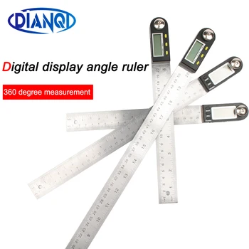 200mm 8'' Digital Protractor Inclinometer Goniometer Level Measuring Tool Electronic Angle Gauge Stainless Steel Angle Ruler 12"
200mm 8'' Digital Protractor Inclinometer Goniometer Level Measuring Tool Electronic Angle Gauge Stainless Steel Angle Ruler 12"