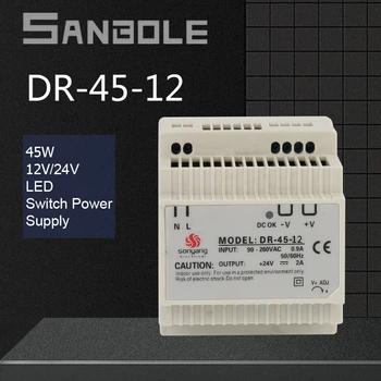 DR Series Power DIN Rail Mounted Guide Type Switching Mode Power Supply Single Output Control Led Visual Doorbell DR-45W12V
DR Series Power DIN Rail Mounted Guide Type Switching Mode Power Supply Single Output Control Led Visual Doorbell DR-45W12V