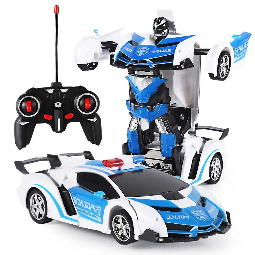 Deformation Car Kids Toys 2 In 1 RC Police Toy Car Transformation Robots Sports Vehicle Model Robots Toys Xmas Gift For Boy
Deformation Car Kids Toys 2 In 1 RC Police Toy Car Transformation Robots Sports Vehicle Model Robots Toys Xmas Gift For Boy