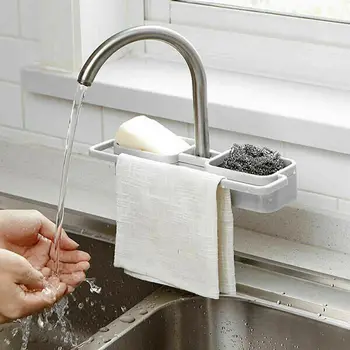 Kitchen Sink/Faucet Sponge Soap Storage Organizer Cloth Drain Rack Holder Shelf 
Kitchen Sink/Faucet Sponge Soap Storage Organizer Cloth Drain Rack Holder Shelf