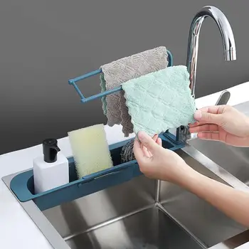 1PC Telescopic Sink Rack Holder Expandable Storage Drain Basket for Home Kitchen Storage Accessories
1PC Telescopic Sink Rack Holder Expandable Storage Drain Basket for Home Kitchen Storage Accessories