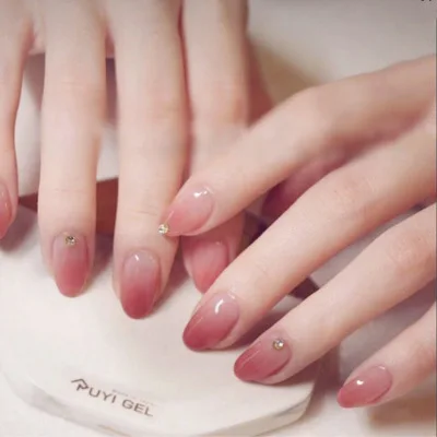 24 pieces False Nail Full Cover Fake Nail Crystal Elegant Pink Gradient French Short Nails Ellipse Shape Short Fake Nail
24 pieces False Nail Full Cover Fake Nail Crystal Elegant Pink Gradient French Short Nails Ellipse Shape Short Fake Nail