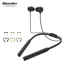 Bluedio TN2 Bluetooth Oortelefoon Hoofdtelefoon Sport Neck-opknoping Noise Cancelling Oortelefoon met 3 Paar Oorbeschermer fone de ouvido(China)