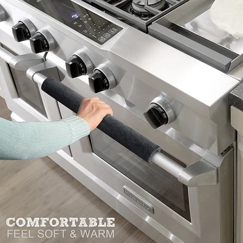 Kitchen Appliance Fridge Door Handle Cover Non-Slip Cover Handle Protection Gloves for Refrigerator Oven Keep Out Fingerprints
Kitchen Appliance Fridge Door Handle Cover Non-Slip Cover Handle Protection Gloves for Refrigerator Oven Keep Out Fingerprints