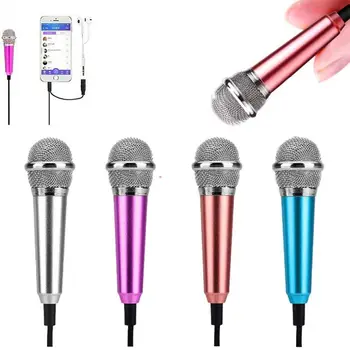 Mini Microphone Wired 3.5mm Audio Connector for IPhone Samsung Android Mobile Phone Laptop Notebook Studio Mic Microfono
Mini Microphone Wired 3.5mm Audio Connector for IPhone Samsung Android Mobile Phone Laptop Notebook Studio Mic Microfono