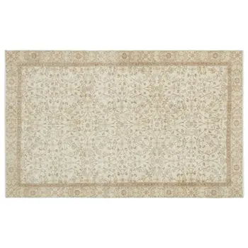 Handmade Beige Vintage English English Area Rug 170x281 Cm-5'7''X9'3'' 
Handmade Beige Vintage English English Area Rug 170x281 Cm-5'7''X9'3''