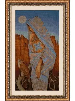 CROSS STITCH KIT PANDATHREAD AMERICAN CULTURE 30520 
CROSS STITCH KIT PANDATHREAD AMERICAN CULTURE 30520