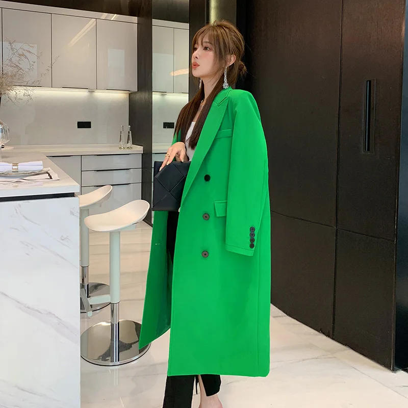 Green New Style Windbreaker Women's High-end Spring Wear Medium Length Temperament Spring and Autumn Women's Age Reducing
Green New Style Windbreaker Women's High-end Spring Wear Medium Length Temperament Spring and Autumn Women's Age Reducing