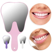 Tooth Shaped Mirror Cute Handle Dental Mirror Hand Mirror Dental Accessory for dentistry
Tooth Shaped Mirror Cute Handle Dental Mirror Hand Mirror Dental Accessory for dentistry
