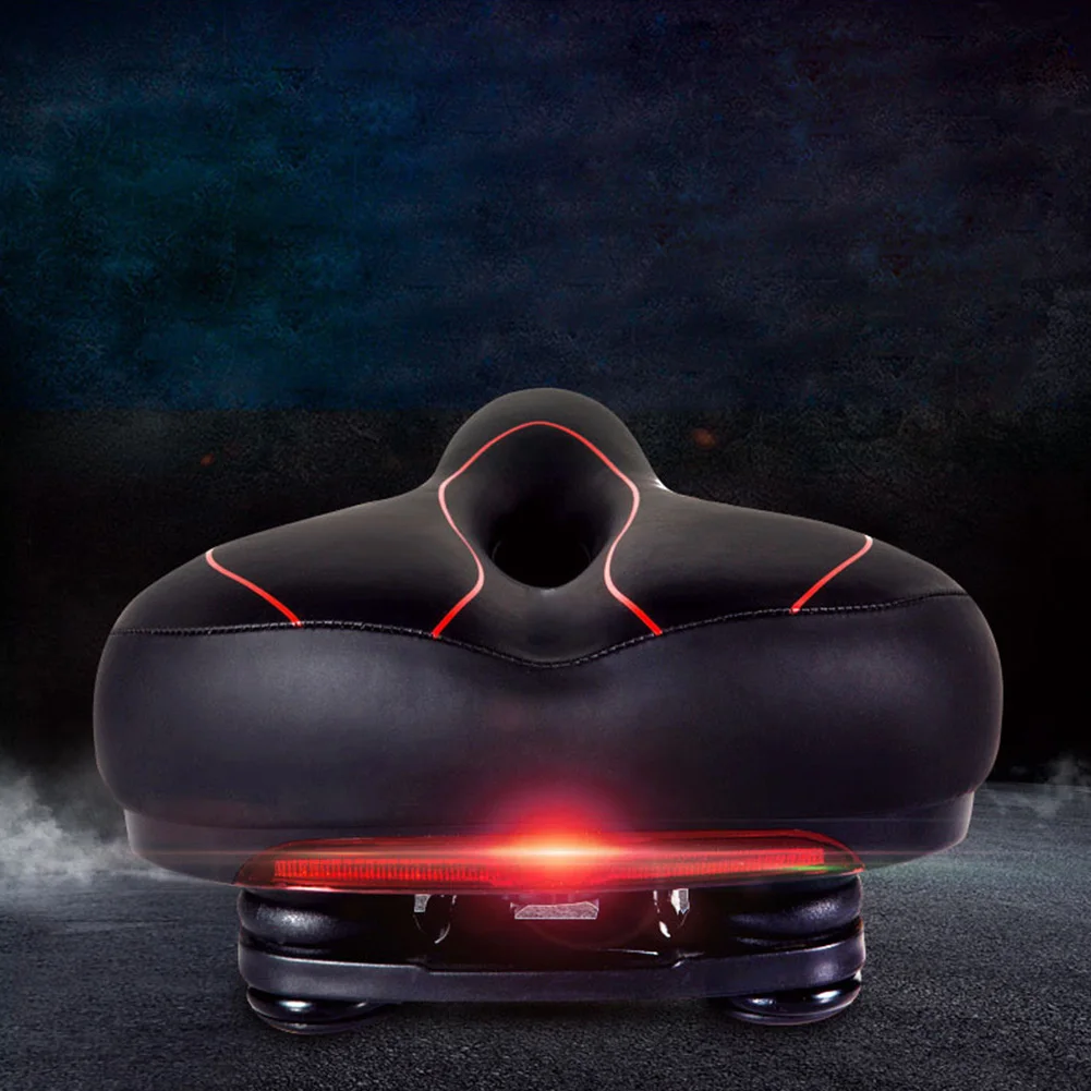 Bike Saddle With Taillight Double Spring Breathable Design Good Elastic Rubber Ball Waterproof Memory Foam
Bike Saddle With Taillight Double Spring Breathable Design Good Elastic Rubber Ball Waterproof Memory Foam